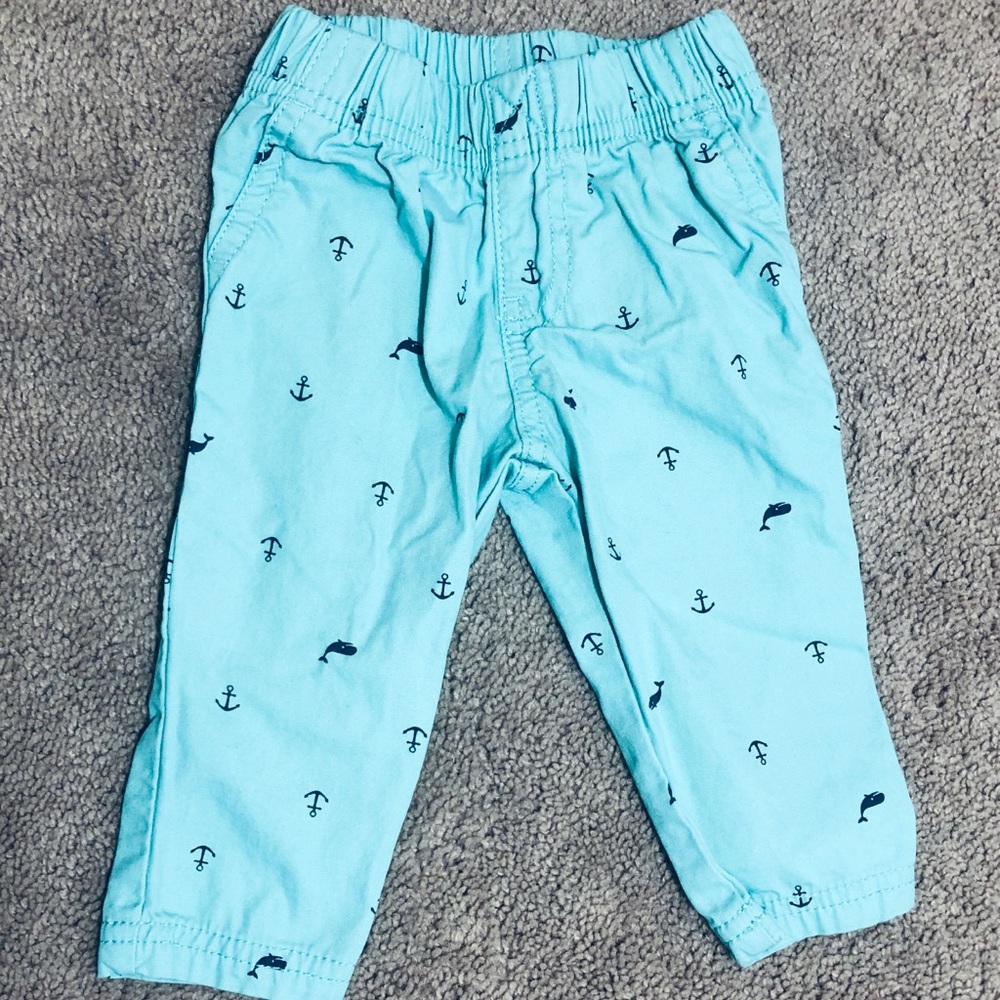 5/$15 Carter’s 9mo nautical pants